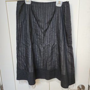 Ann Taylor lace lined skirt